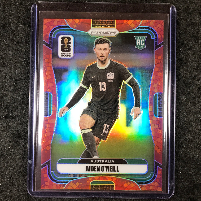 2026 Prizm FIFA World Cup AIDEN O'NEILL Rookie Maple Leaf 17/86 #139