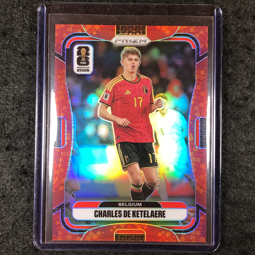 2026 Prizm FIFA World Cup CHARLES DE KETELAERE Maple Leaf 3/86 #156
