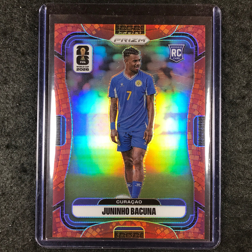 2026 Prizm FIFA World Cup JUNINHO BACUNA Rookie Maple Leaf 24/86 #206
