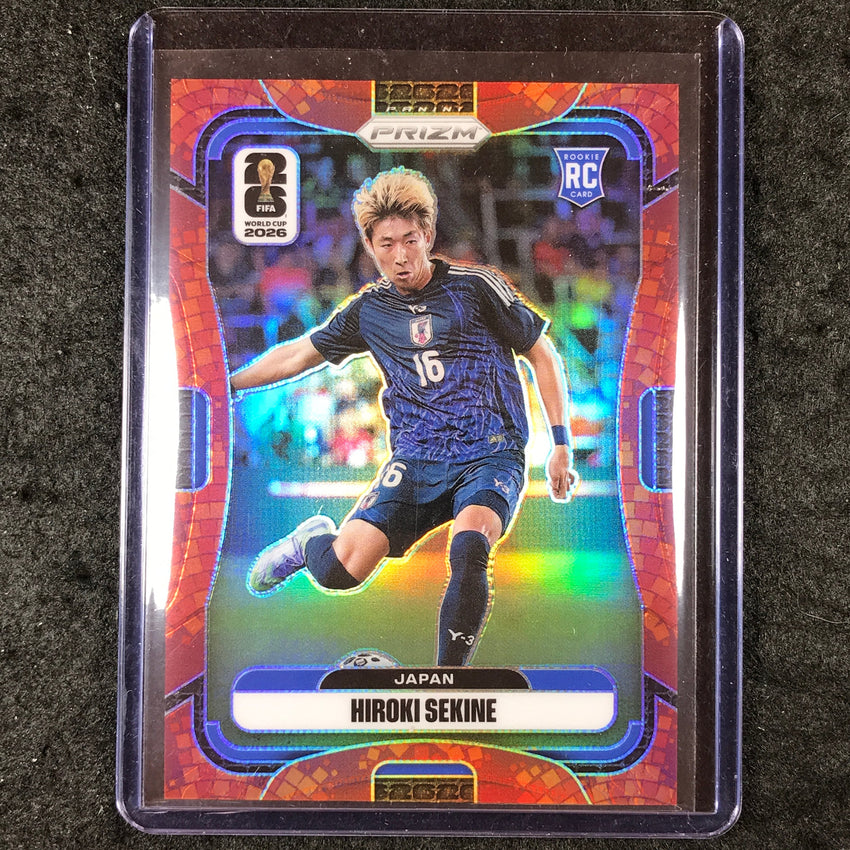 2026 Prizm FIFA World Cup HIROKI SEKINE Rookie Maple Leaf 44/86 #264