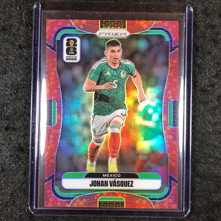 2026 Prizm FIFA World Cup JOHAN VASQUEZ Maple Leaf 41/86 #285