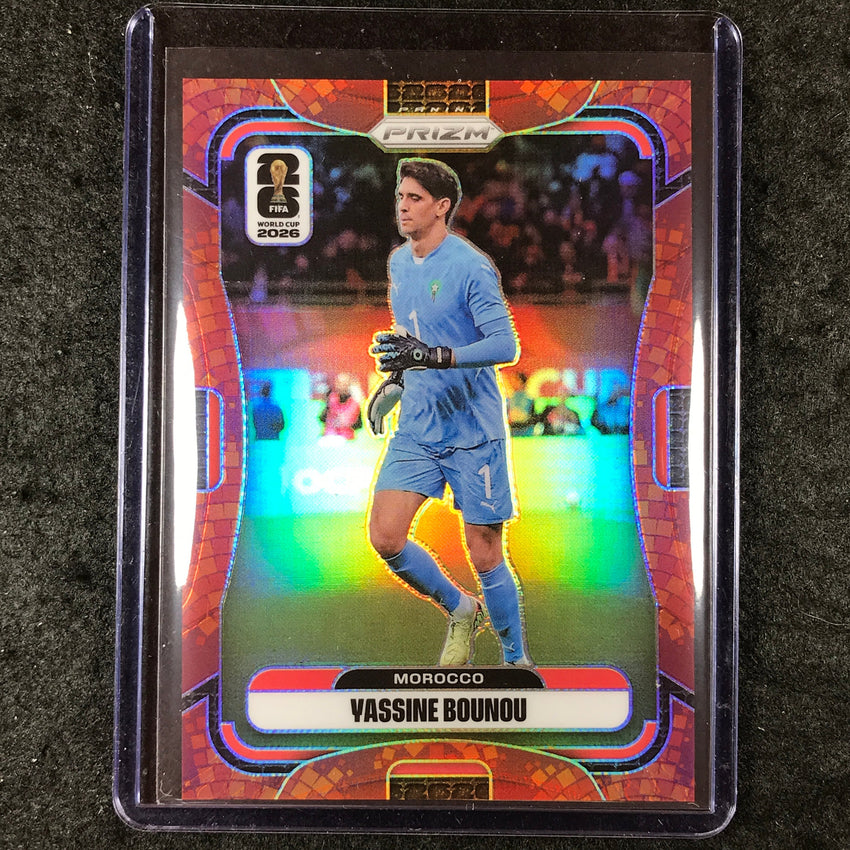 2026 Prizm FIFA World Cup YASSINE BOUNOU Maple Leaf 8/86 #296