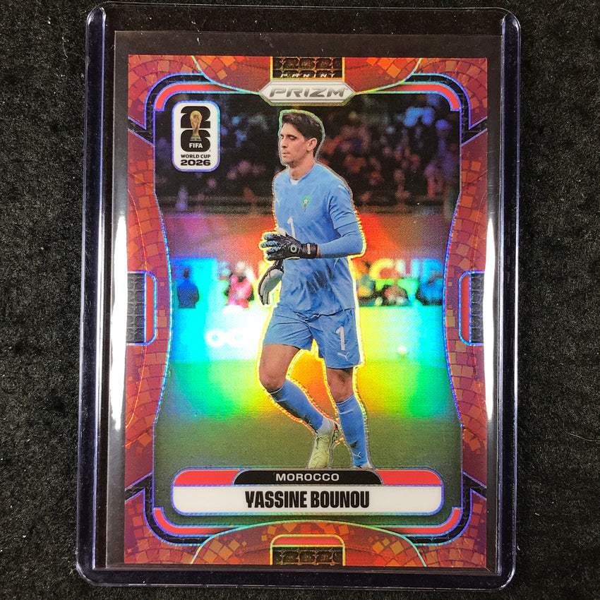 2026 Prizm FIFA World Cup YASSINE BOUNOU Maple Leaf 11/86 #296