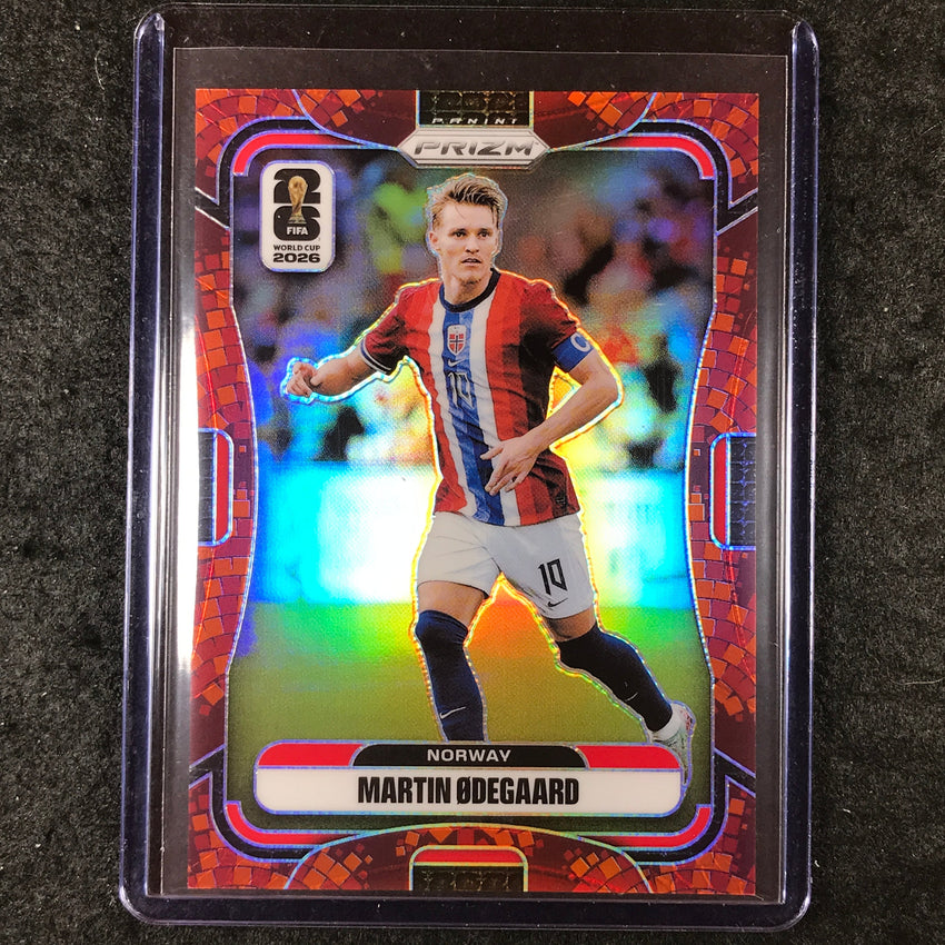 2026 Prizm FIFA World Cup MARTIN ODEGAARD Maple Leaf 39/86 #330