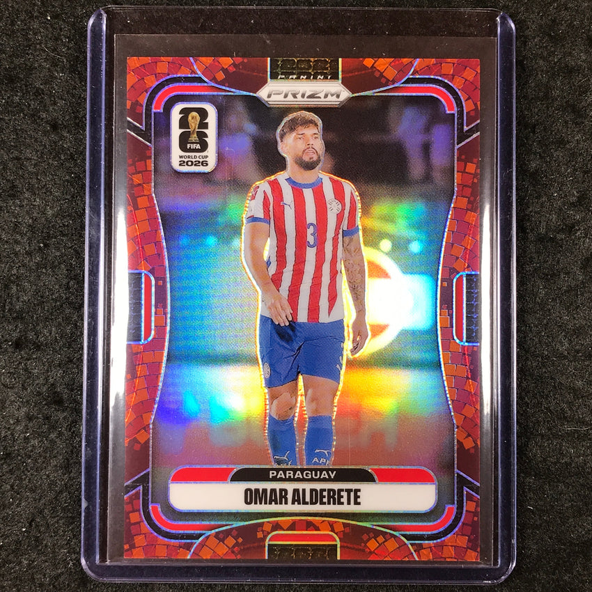 2026 Prizm FIFA World Cup OMAR ALDERETE Maple Leaf 57/86 #346