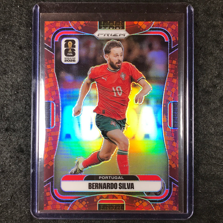 2026 Prizm FIFA World Cup BERNARDO SILVA Maple Leaf 80/86 #362