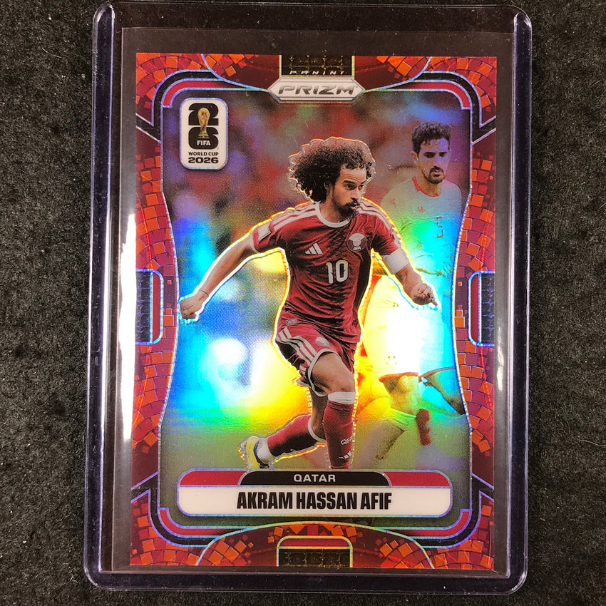 2026 Prizm FIFA World Cup AKRAM HASSAN AFIF Maple Leaf 85/86 #373