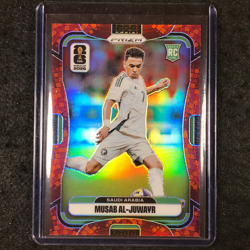 2026 Prizm FIFA World Cup MUSAB AL-JUWAYR Rookie Maple Leaf 13/86 #388
