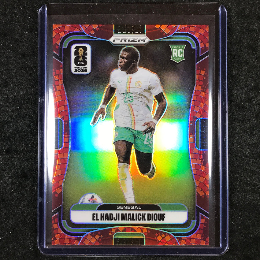 2026 Prizm FIFA World Cup EL HADJI MALICK DIOUF Rookie Maple Leaf 28/86 #401