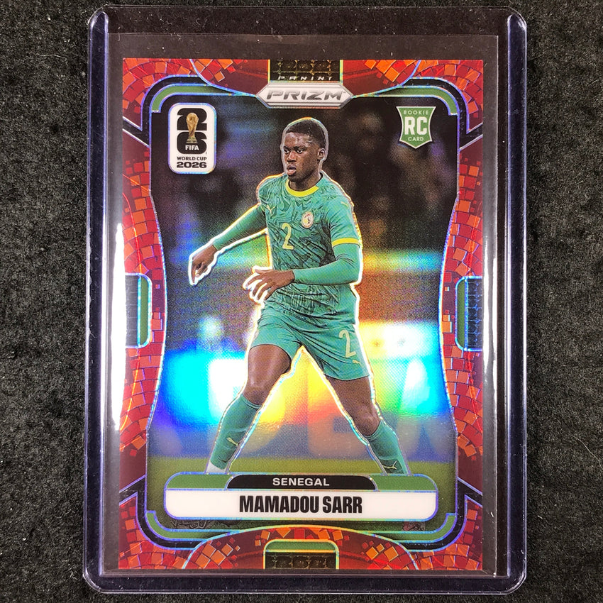 2026 Prizm FIFA World Cup MAMADOU SARR Rookie Maple Leaf 5/86 #404