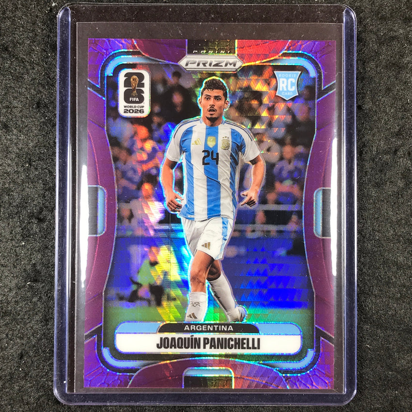 2026 Prizm FIFA World Cup JOAQUIN PANICHELLI Rookie Purple Hyper /299 #6