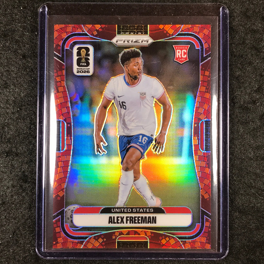 2026 Prizm FIFA World Cup ALEX FREEMAN Rookie Maple Leaf 26/86 #433