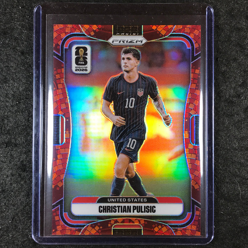 2026 Prizm FIFA World Cup CHRISTIAN PULISIC Maple Leaf 34/86 #440