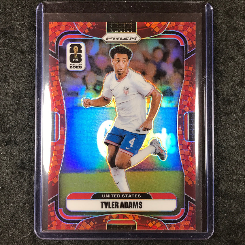 2026 Prizm FIFA World Cup TYLER ADAMS Maple Leaf 25/86 #442