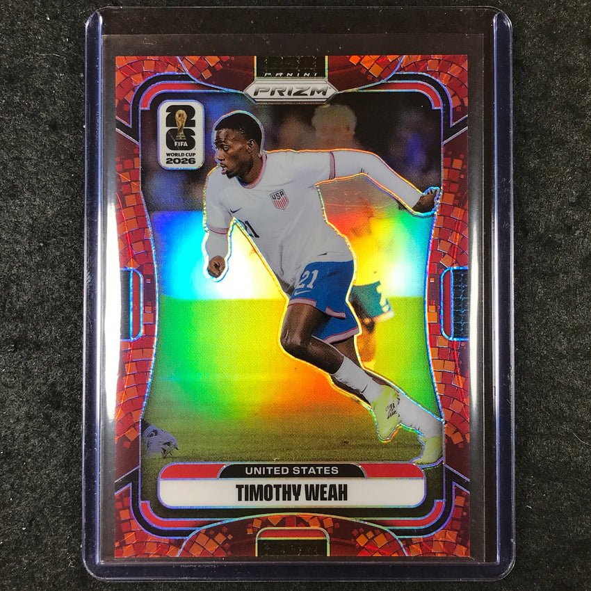 2026 Prizm FIFA World Cup TIMOTHY WEAH Maple Leaf 73/86 #443
