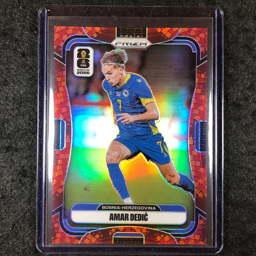 2026 Prizm FIFA World Cup AMAR DEDIC Maple Leaf 32/86 #471