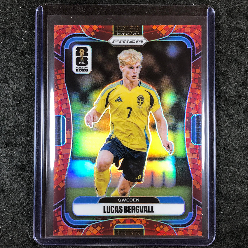 2026 Prizm FIFA World Cup LUCAS BERGVALL Maple Leaf 76/86 #497