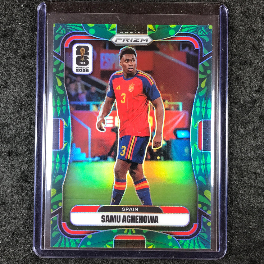 2026 Prizm FIFA World Cup SAMU AGHEHOWA Aguila 37/70 #81