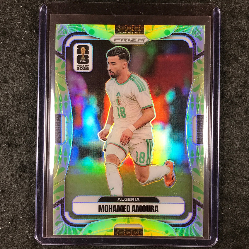 2026 Prizm FIFA World Cup MOHAMED AMOURA Aguila 50/70 #134