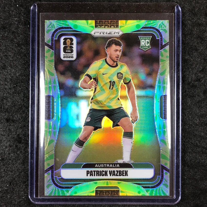 2026 Prizm FIFA World Cup PATRICK YAZBEK Rookie Aguila 51/70 #141
