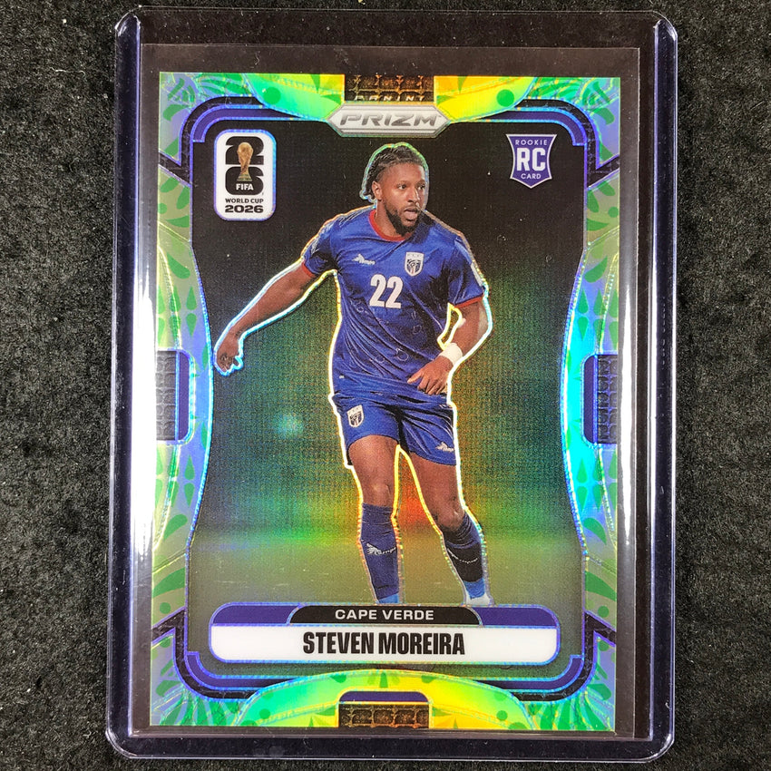 2026 Prizm FIFA World Cup STEVEN MOREIRA Rookie Aguila 62/70 #175