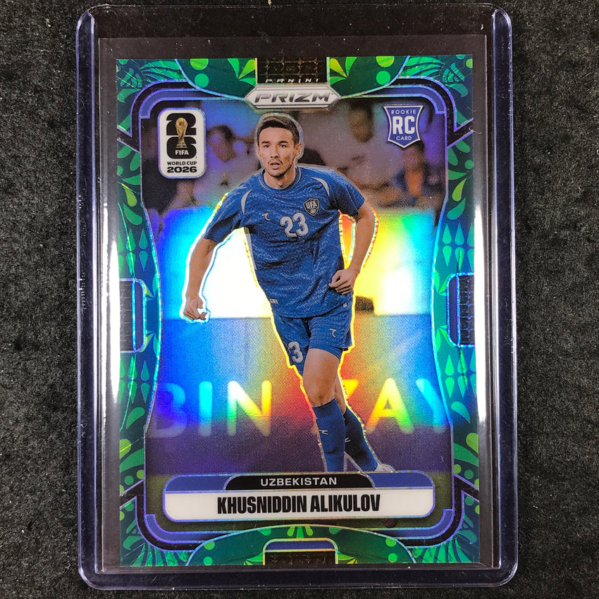 2026 Prizm FIFA World Cup KHUSNIDDIN ALIKULOV Rookie Aguila 56/70 #452