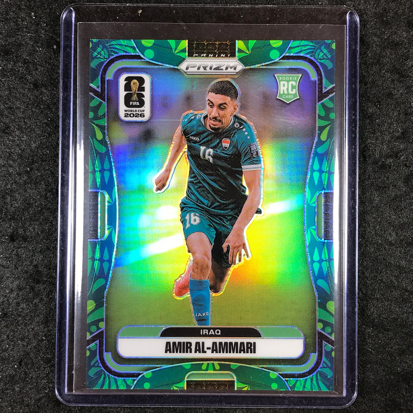 2026 Prizm FIFA World Cup AMIR AL-AMMARI Rookie Aguila 8/70 #454