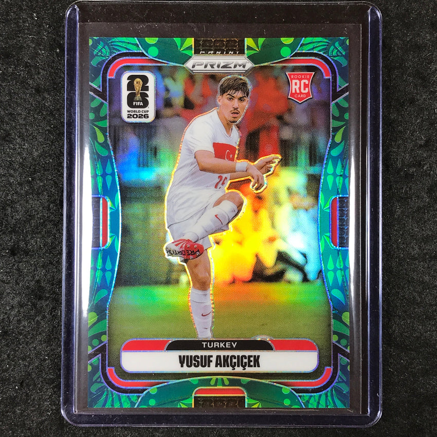 2026 Prizm FIFA World Cup YUSUK AFCICEK Rookie Aguila 6/70 #491