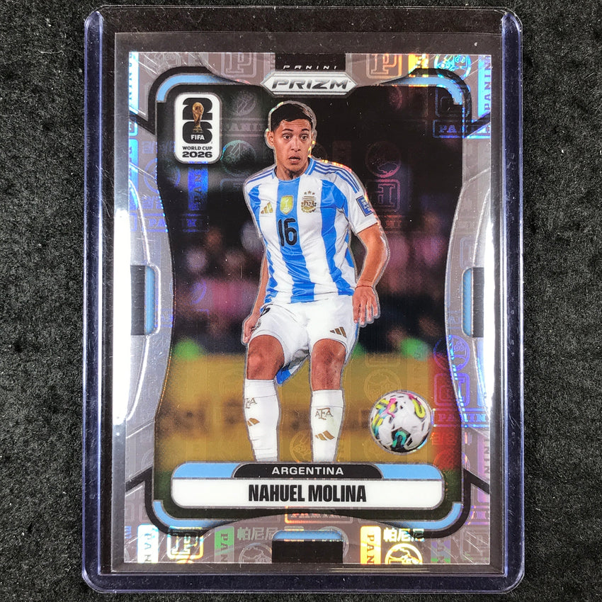 2026 Prizm FIFA World Cup NAHUEL MOLINA Panini Logo 56/61 #8