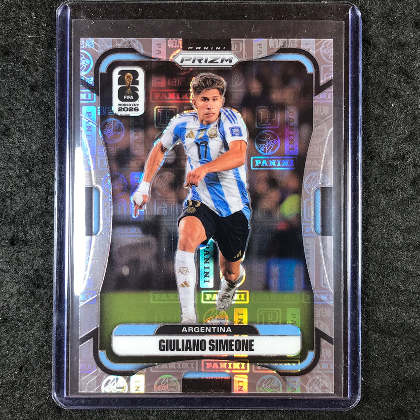 2026 Prizm FIFA World Cup GIULIANO SIMEONE Panini Logo 34/61 #13