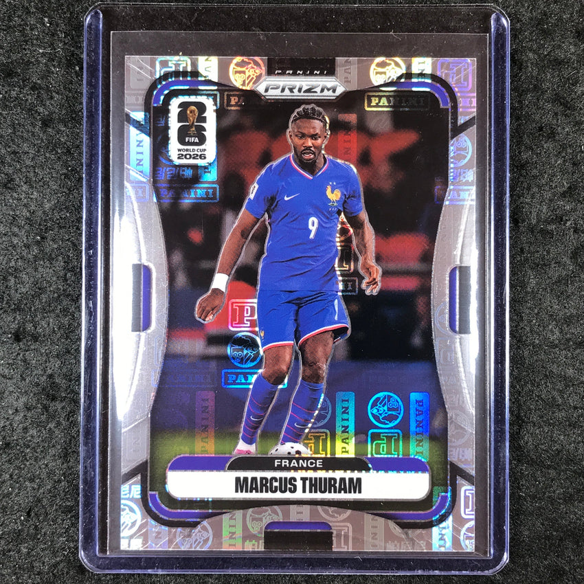 2026 Prizm FIFA World Cup MARCUS THURAM Panini Logo 28/61 #26