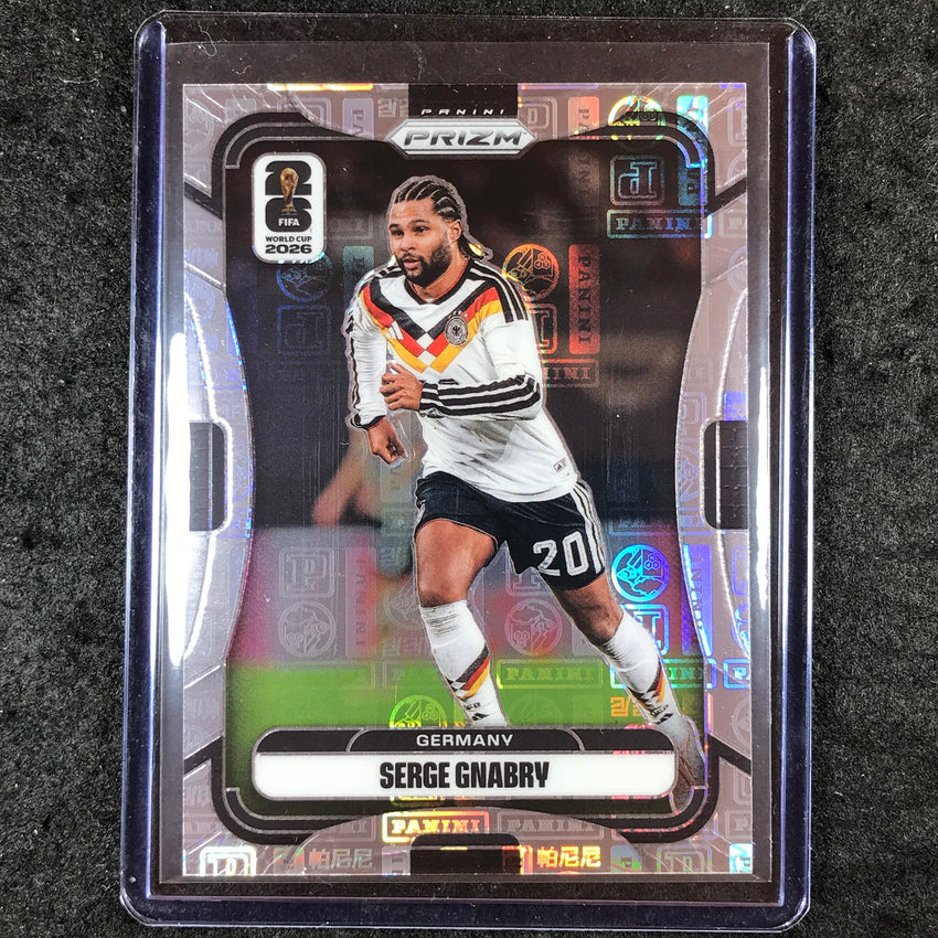 2026 Prizm FIFA World Cup SERGE GNABRY Panini Logo 10/61 #43