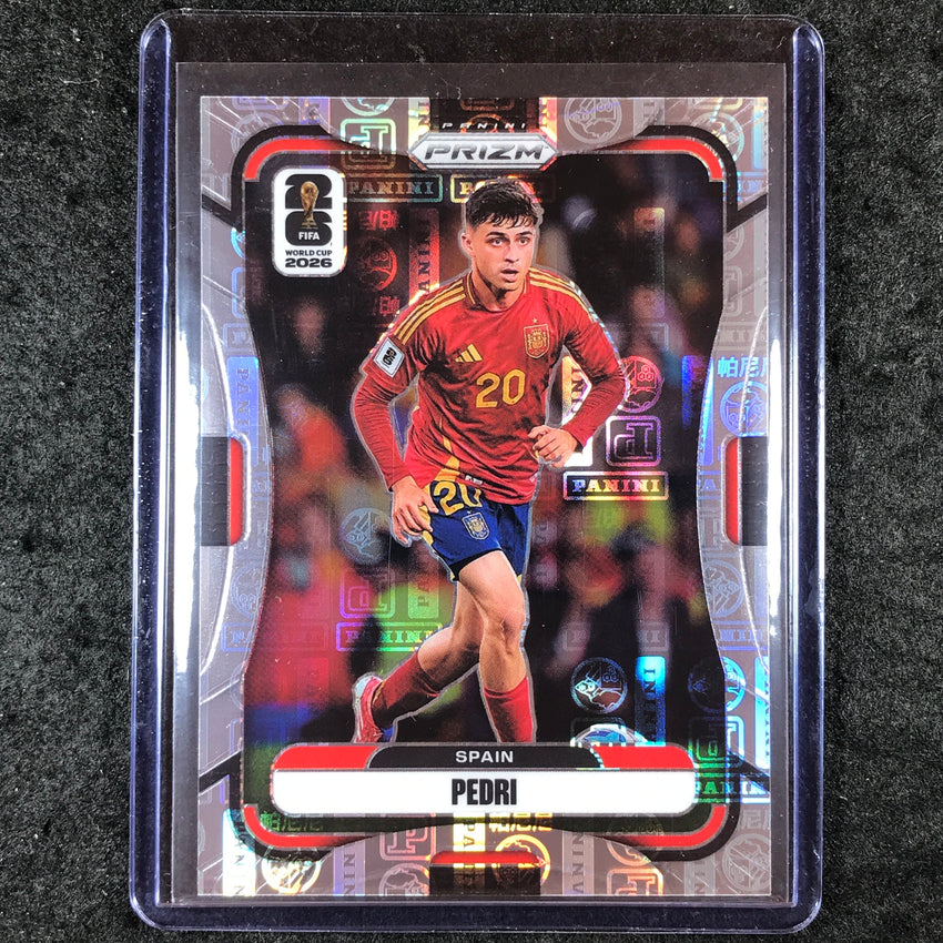 2026 Prizm FIFA World Cup PEDRI Panini Logo 38/61 #80