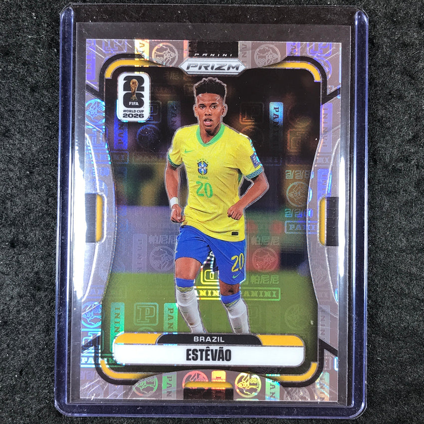 2026 Prizm FIFA World Cup ESTEVAO Panini Logo 34/61 #87