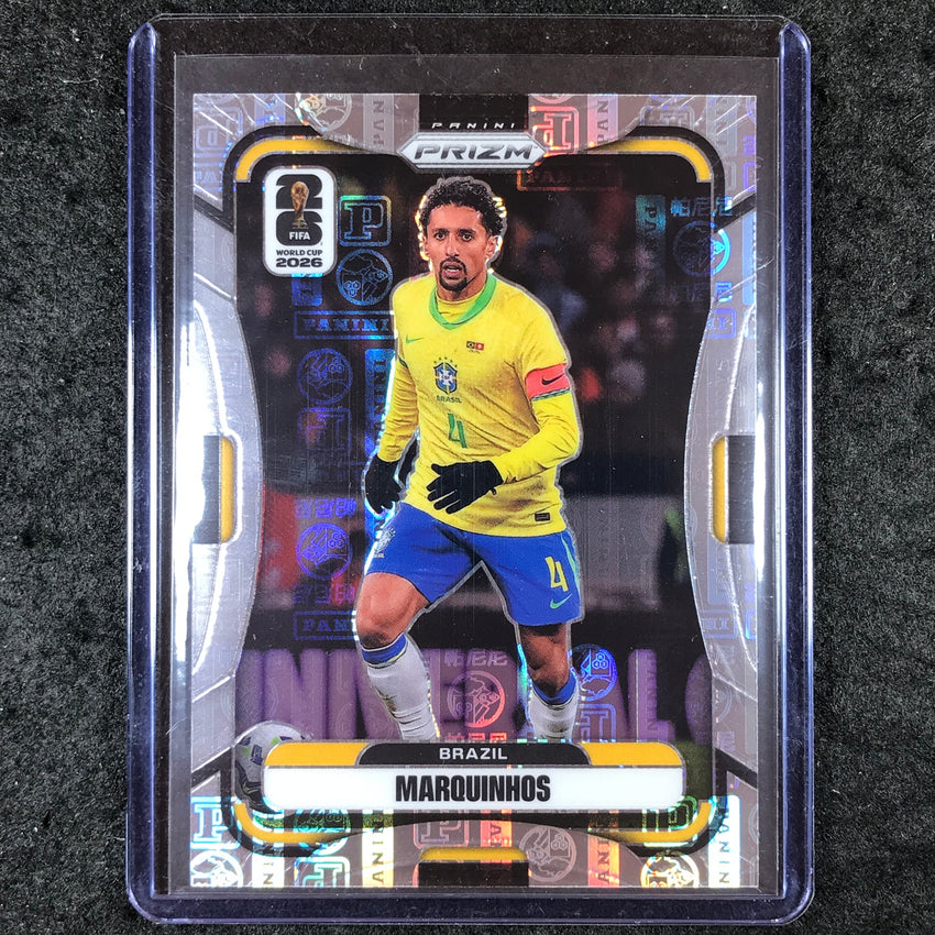 2026 Prizm FIFA World Cup MARQUINHOS Panini Logo 14/61 #93