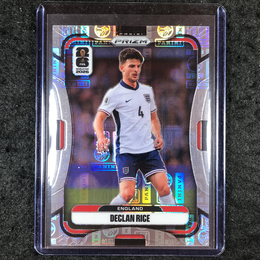 2026 Prizm FIFA World Cup DECLAN RICE Panini Logo 26/61 #98