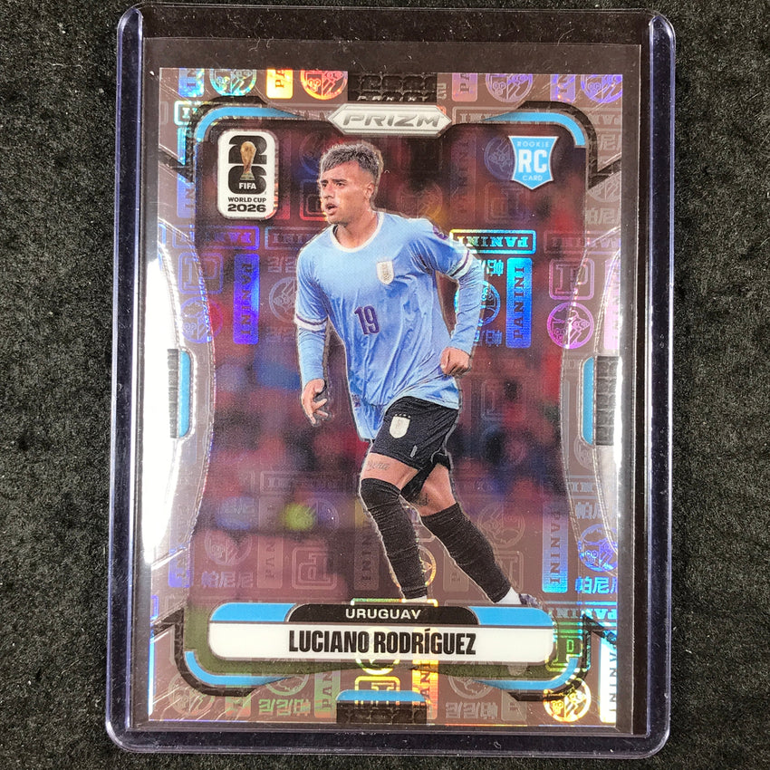 2026 Prizm FIFA World Cup LUCIANO RODRIGUEZ Rookie Panini Logo 35/61 #123