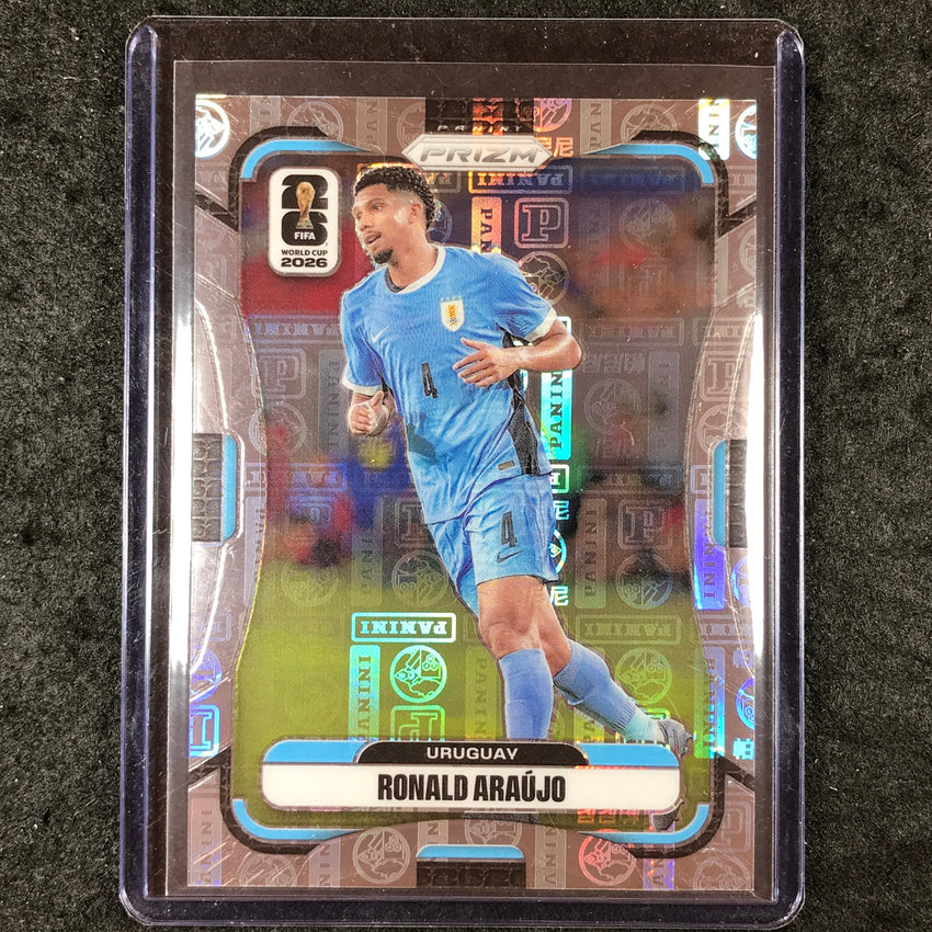 2026 Prizm FIFA World Cup RONALD ARAUJO Panini Logo 21/61 #126
