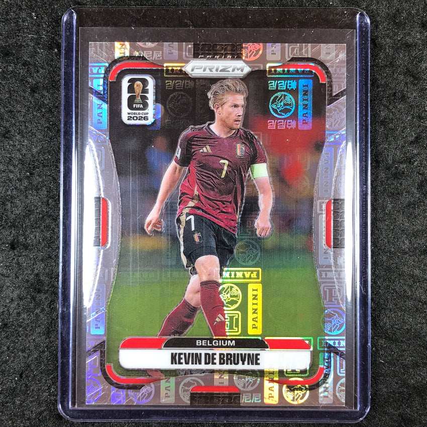 2026 Prizm FIFA World Cup KEVIN DE BRUYNE Panini Logo 47/61 #157