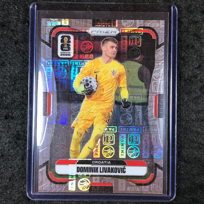 2026 Prizm FIFA World Cup DOMINIK LIVAKOVIC Panini Logo 33/61 #199