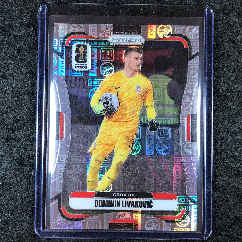 2026 Prizm FIFA World Cup DOMINIK LIVAKOVIC Panini Logo 9/61 #199