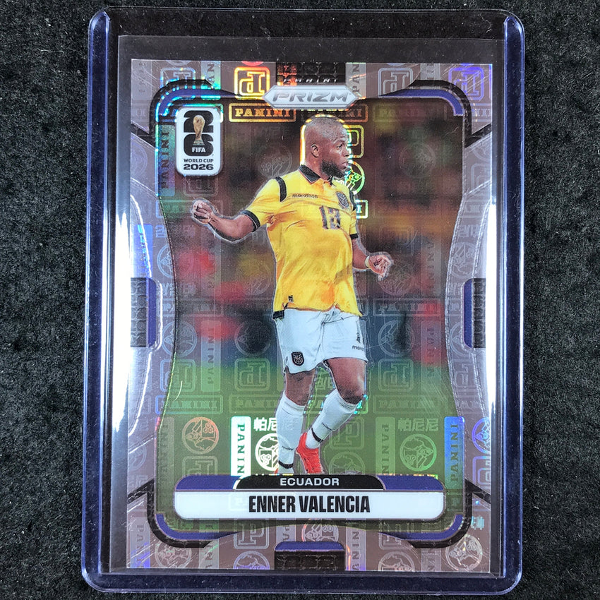 2026 Prizm FIFA World Cup ENNER VALENCIA Panini Logo 45/61 #214