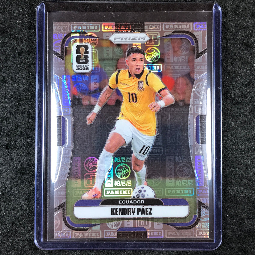 2026 Prizm FIFA World Cup KENDRY PAEZ Panini Logo 23/61 #217