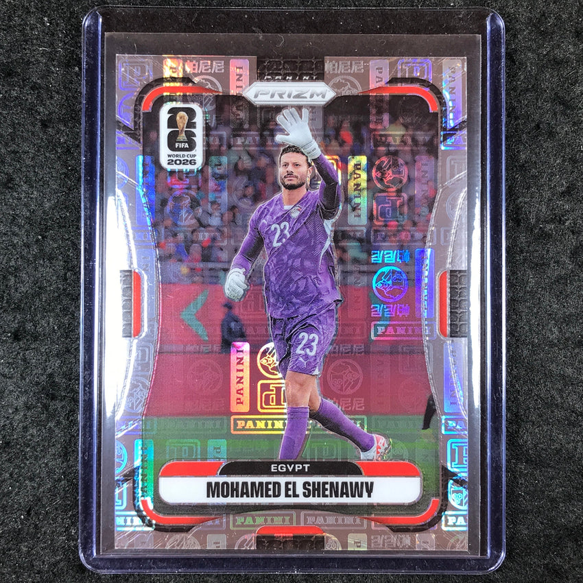 2026 Prizm FIFA World Cup MOAHAMED EL SHENAWY Panini Logo 29/61 #223