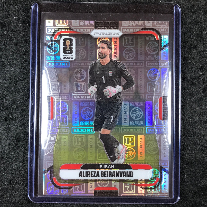 2026 Prizm FIFA World Cup ALIREZA BEIRANVAND Panini Logo 17/61 #244
