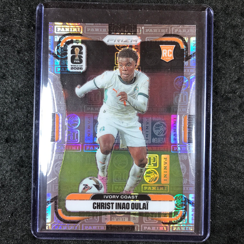 2026 Prizm FIFA World Cup CHRIST INAO OULAI Rookie Panini Logo 15/61 #254