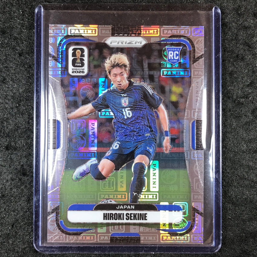 2026 Prizm FIFA World Cup HIROKI SEKINE Rookie Panini Logo 37/61 #264