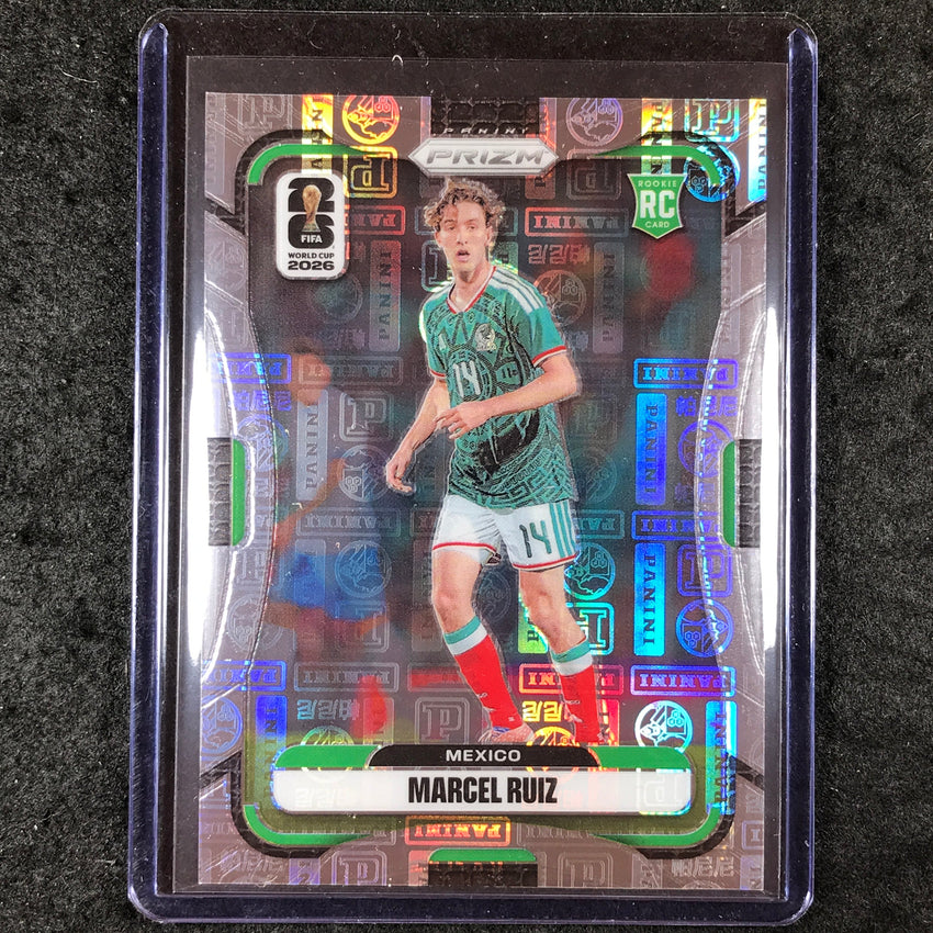 2026 Prizm FIFA World Cup MARCEL RUIZ Rookie Panini Logo 19/61 #289