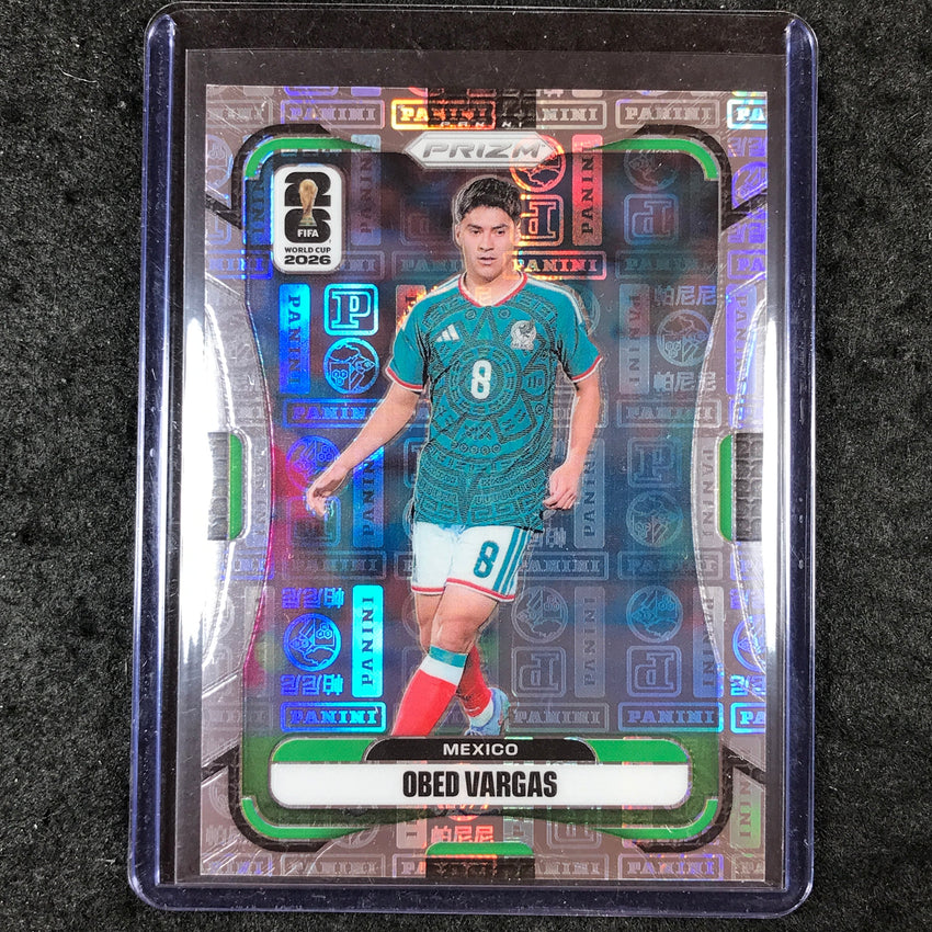 2026 Prizm FIFA World Cup OBED VARGAS Panini Logo 60/61 #293
