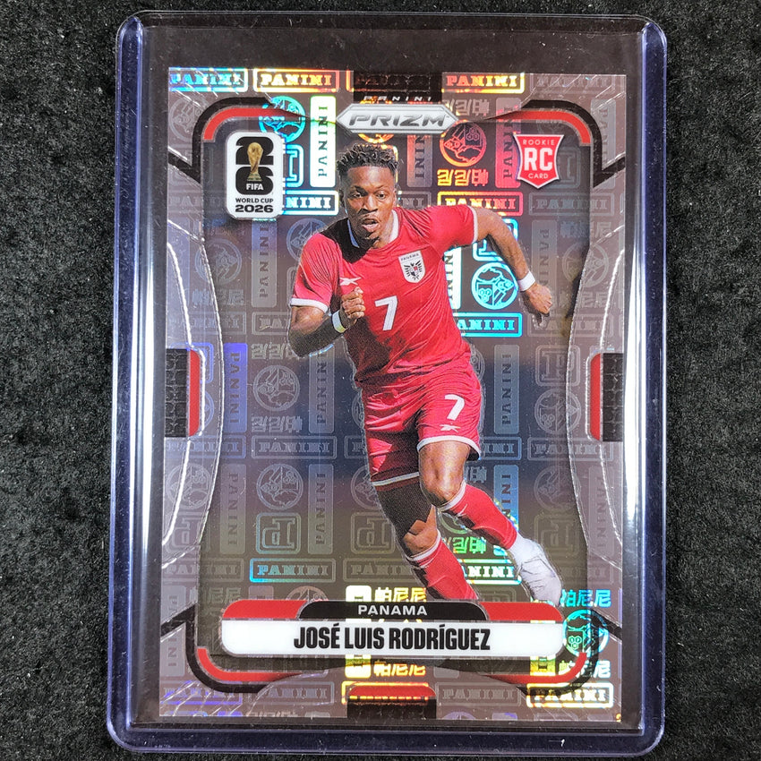 2026 Prizm FIFA World Cup JOSE LUIS RODRIGUEZ Rookie Panini Logo 23/61 #340